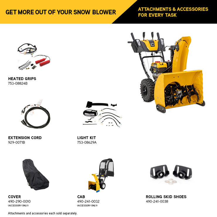 Cub Cadet 2X® 26" IntelliPOWER® Snow Blower (31AM5HVSB10) Cub Cadet 2X® 26" IntelliPOWER® Snow Blower (31AM5HVSB10)