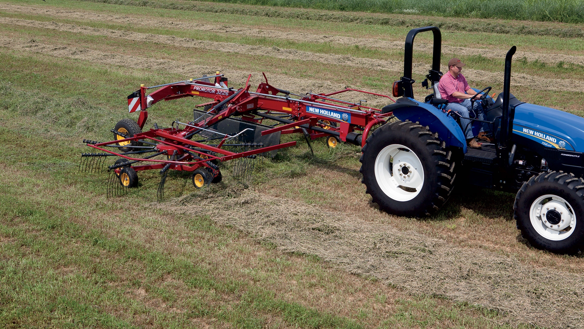 New Holland ProRotor™ Rotary Rakes New Holland ProRotor™ Rotary Rakes