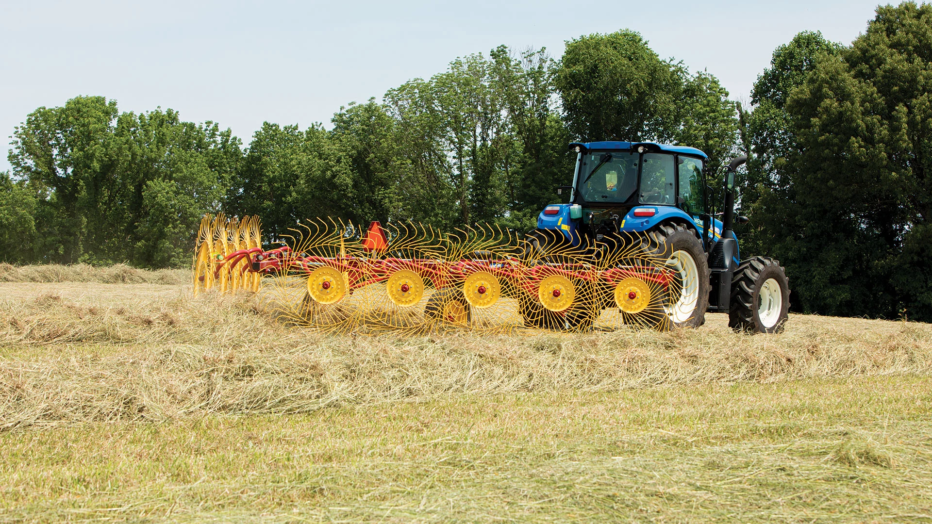 New Holland ProCart™ and ProCart™ PLUS Deluxe Carted Wheel Rakes