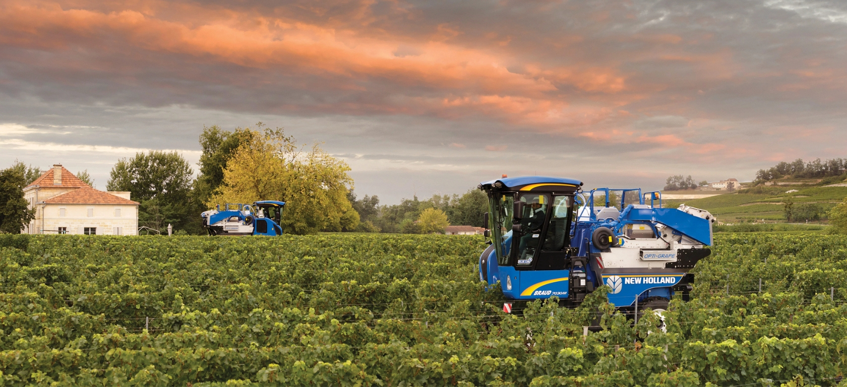 New Holland Braud Compact Series Grape Harvester
