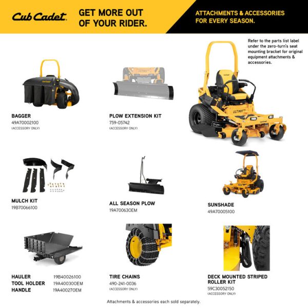 Cub Cadet ZTX6 60 Progressive Tractor