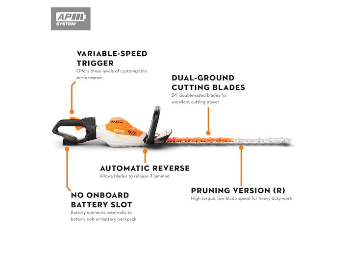 STIHL HSA 94 T Professional Battery Hedge Trimmer