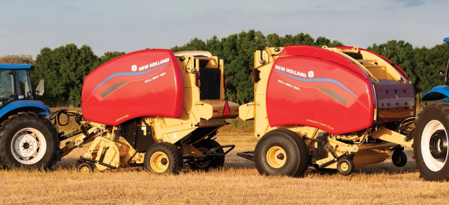 New Holland Roll-Belt™ Round Balers