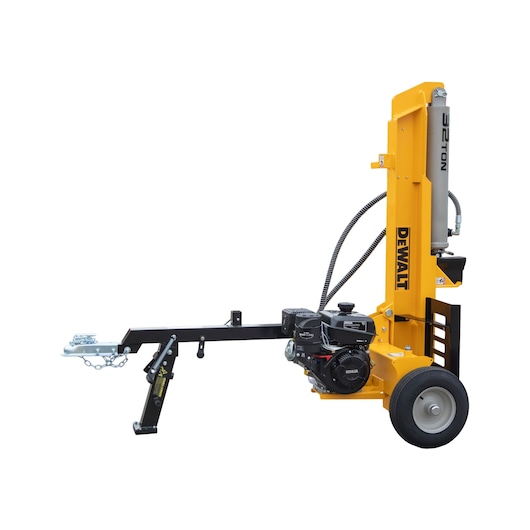 DEWALT 32 Ton 227cc Horizontal/Vertical Full Beam Hydraulic Log Splitter