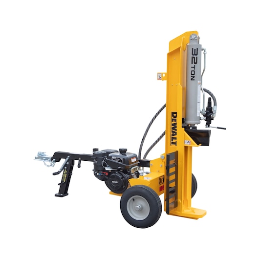 DEWALT 32 Ton 227cc Horizontal/Vertical Full Beam Hydraulic Log Splitter
