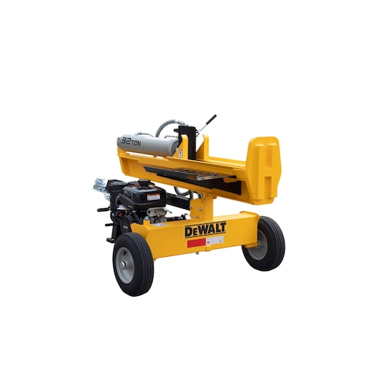 DEWALT 32 Ton 227cc Horizontal/Vertical Full Beam Hydraulic Log Splitter