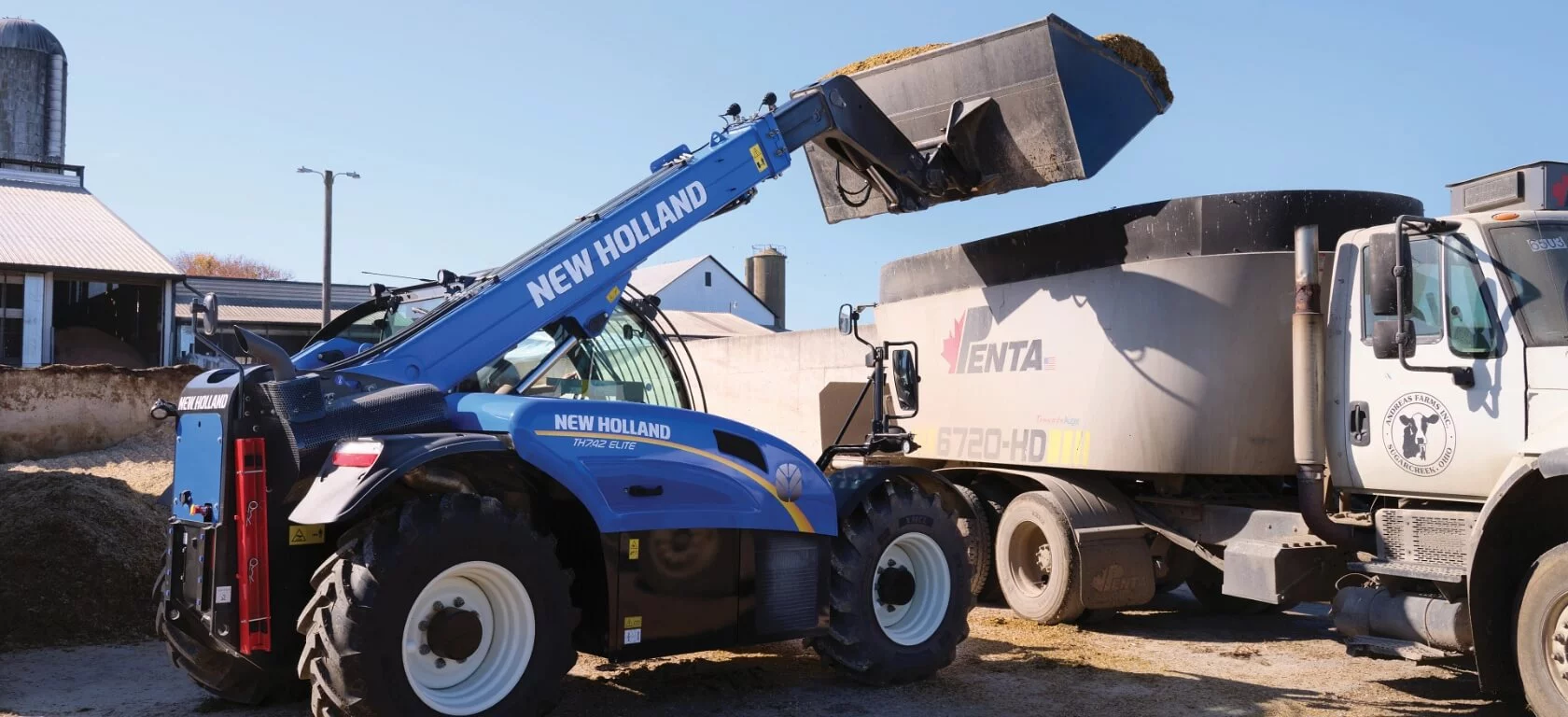 New Holland TH Series Telehandlers