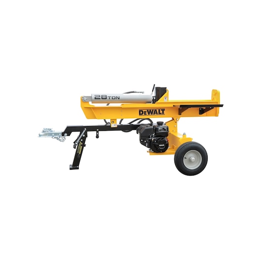 DEWALT 28 Ton 196cc Horizontal/Vertical Full Beam Hydraulic Log Splitter