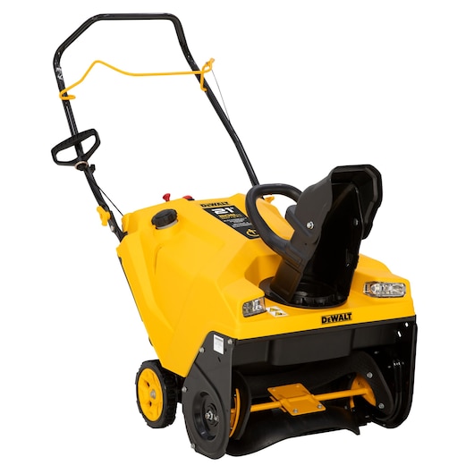 DEWALT 21 in. 208cc Single Stage Auger-Propelled Snow Blower with POWERADAPT™