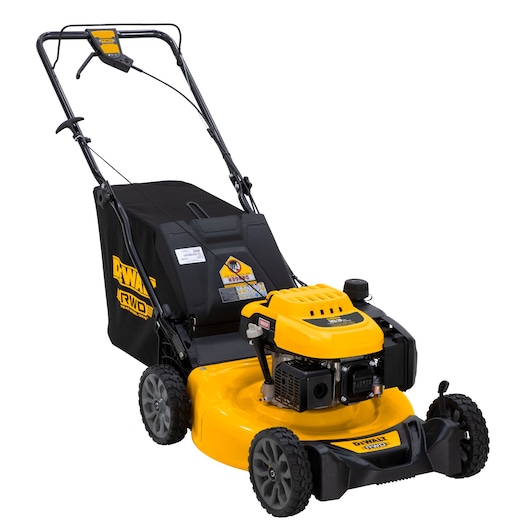 DEWALT 21 in. 163cc RWD Self-Propelled 2-in-1 Lawn Mower