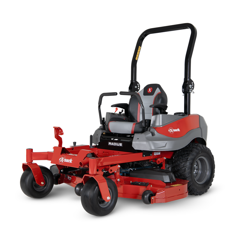 Exmark Radius E-Series with 24 HP* Kohler 7000 Engine and 48” UltraCut Series 3 (2-Blade) Deck Exmark Radius E-Series with 24 HP* Kohler 7000 Engine and 48” UltraCut Series 3 (2-Blade) Deck