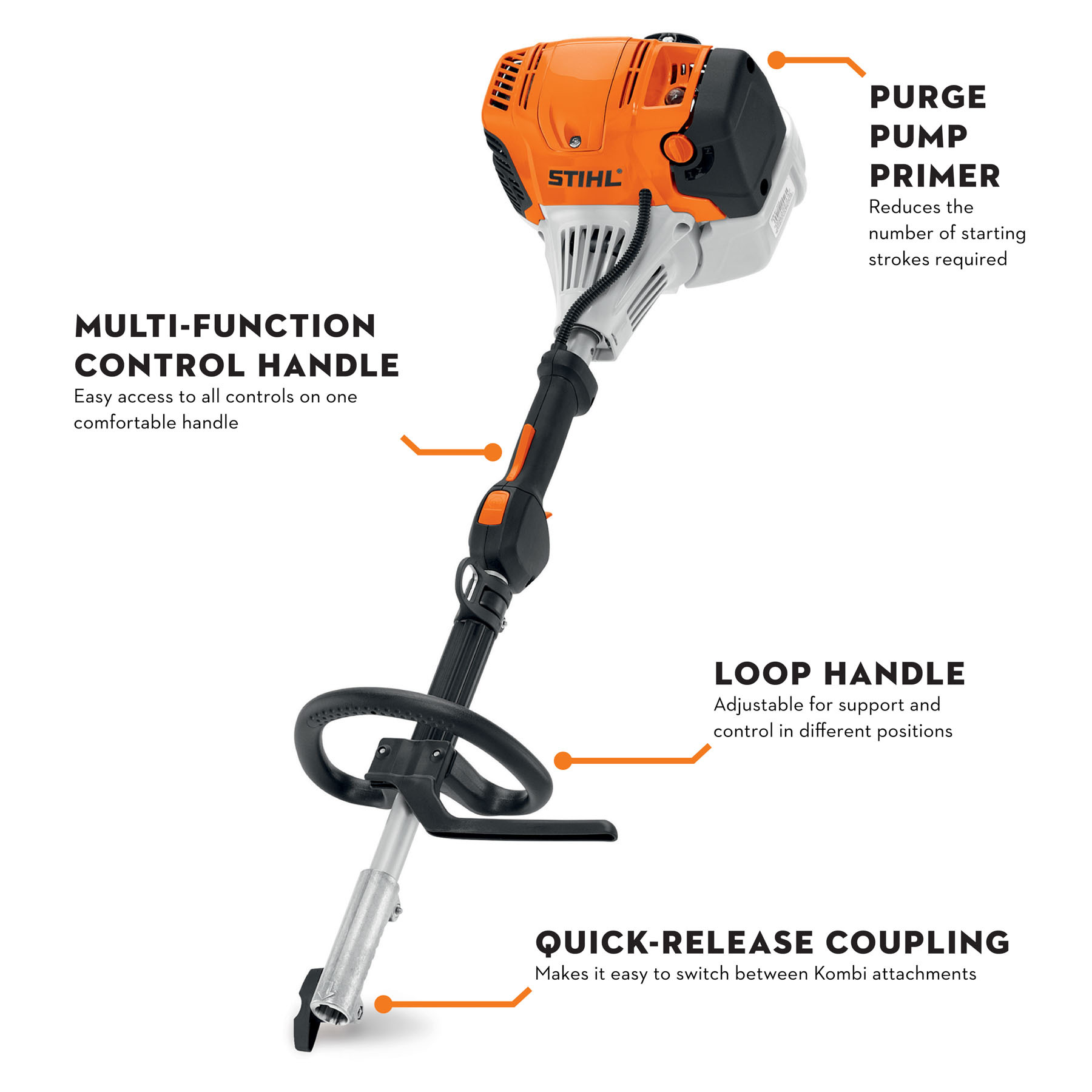 STIHL KM 91 R Gasoline KombiSystem