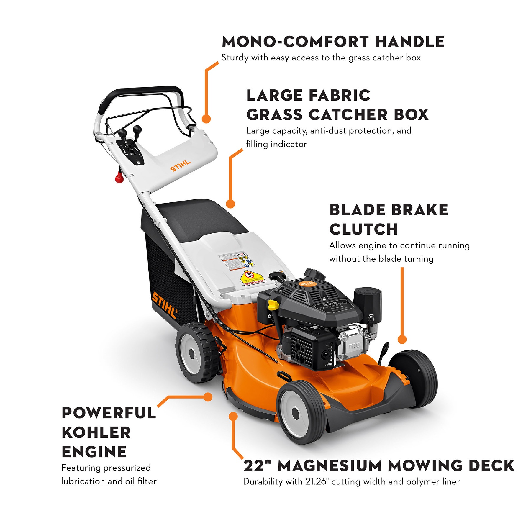 STIHL RM 756 Gasoline Lawn Mower