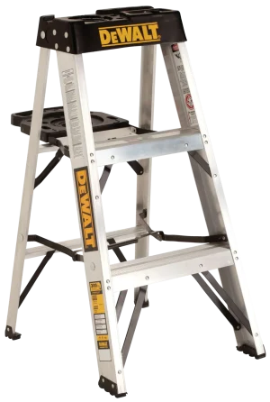 DEWALT® 3' Aluminum Stepladder 300 lbs Load Capacity