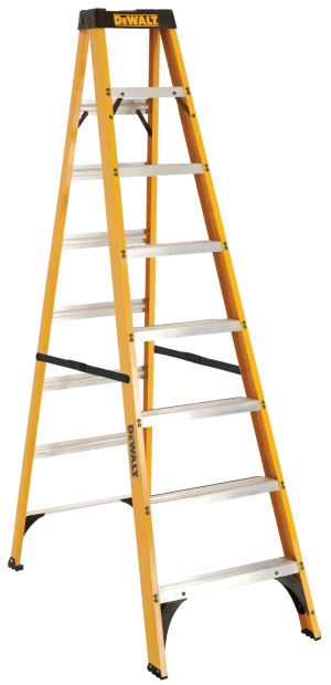 DEWALT® 8' Fiberglass Stepladder 250 lb. Load Capacity