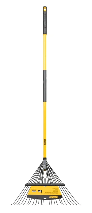 DEWALT® 46-in. 24-Tine Fiberglass Handle Leaf Rake