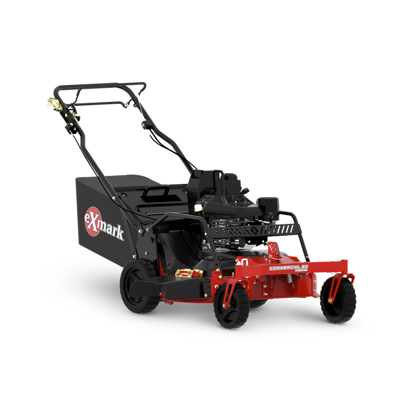 Exmark Commercial 30 X-Series Self Propelled 30" Mower with Rehlko ECV200 Engine & Pivoting Front Wheels